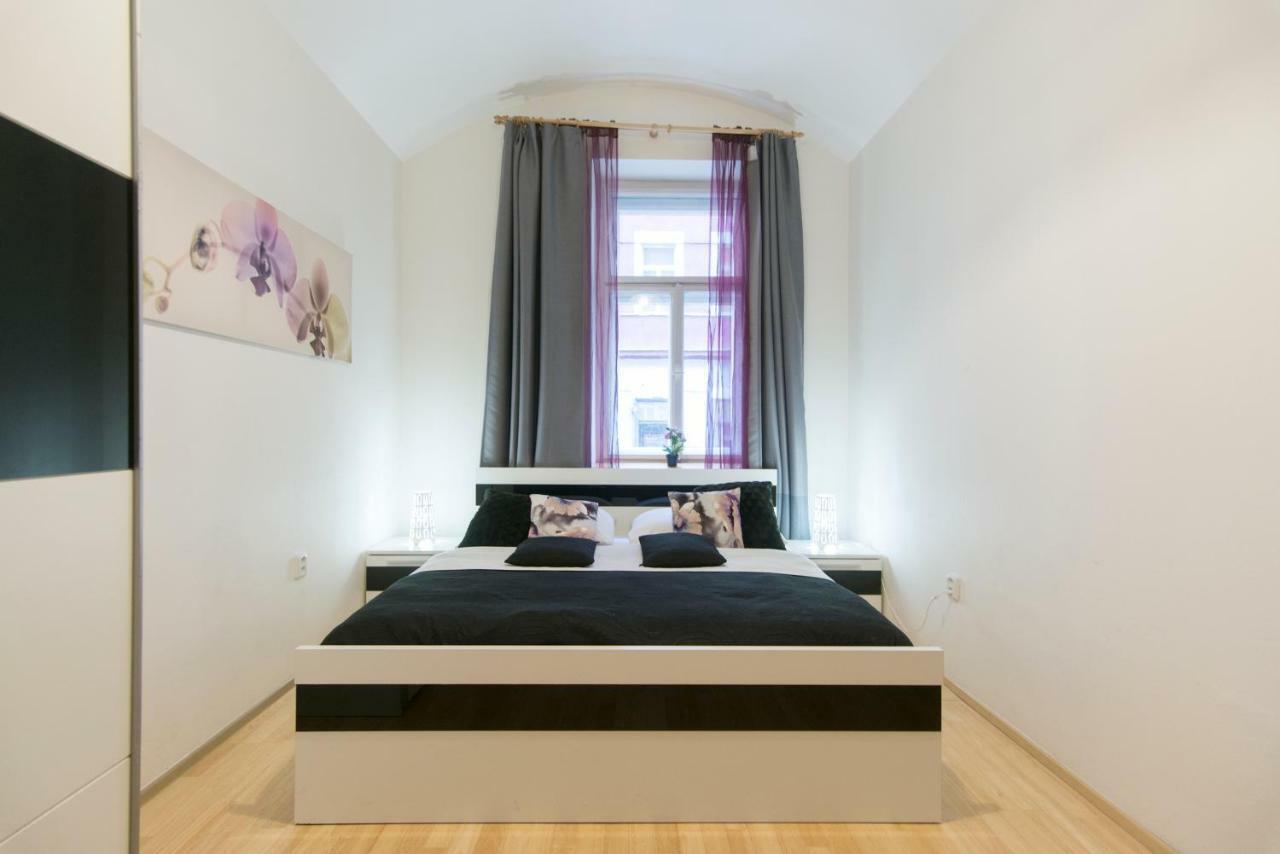 Spacious Apartment Near Wenceslas Square Prága Kültér fotó